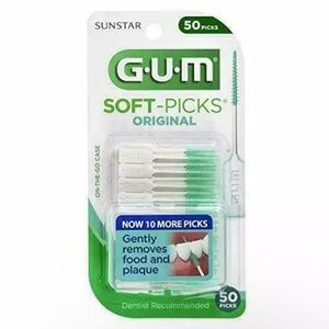 GUM Soft Picks Dental Picks - Pack of 50